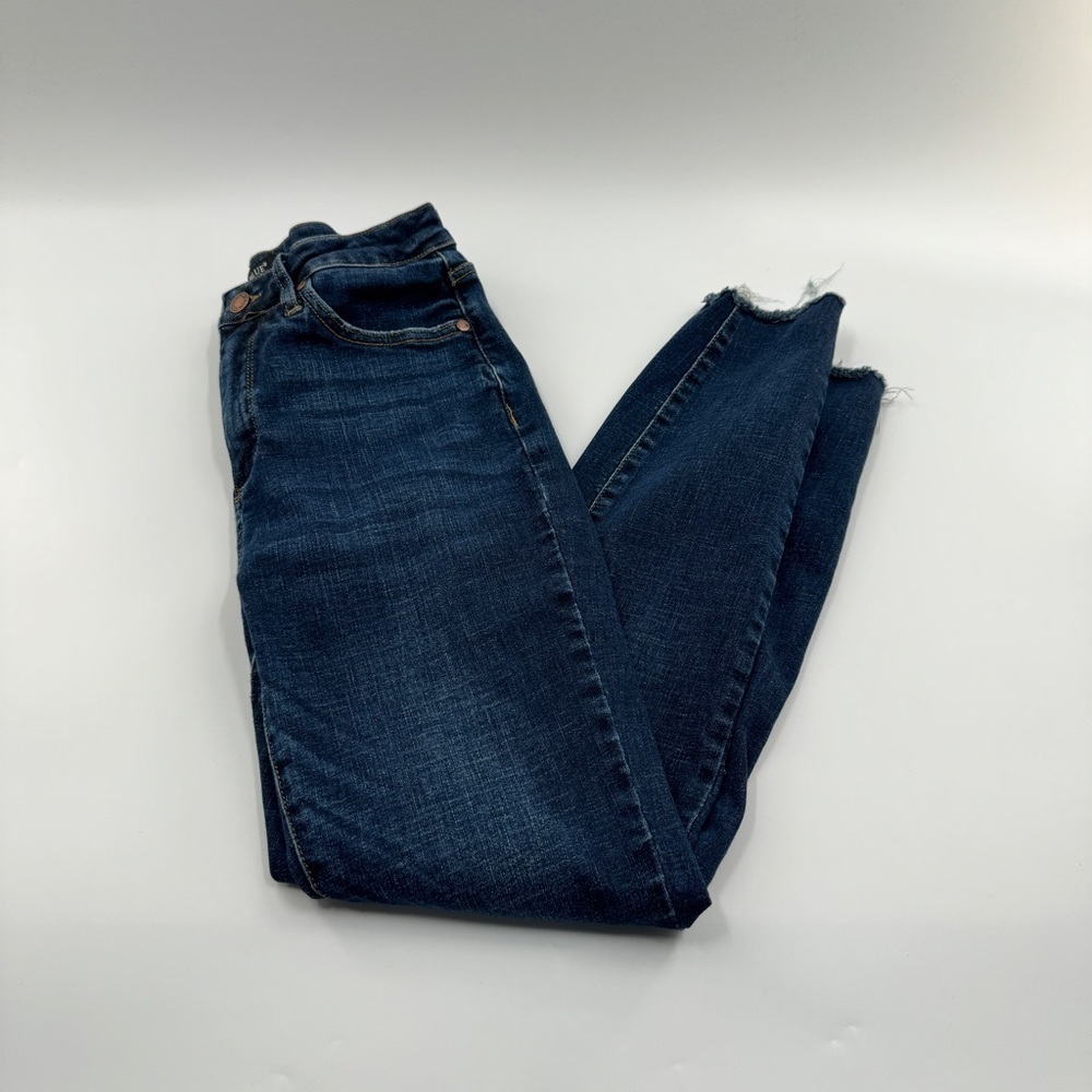 Judy Blue Women’s Dark Wash Skinny Jeans Zipper Fly Size 7/28